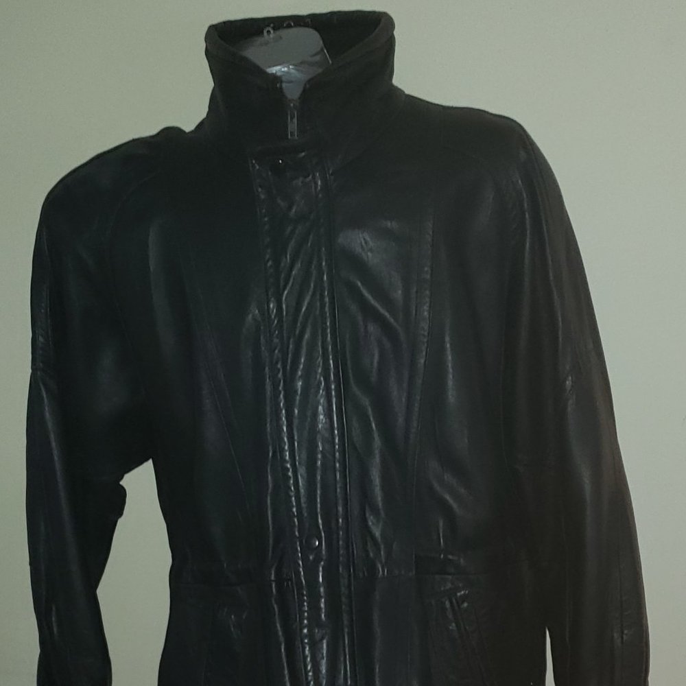 Alamo Vintage 3/4 Length Leather Jacket